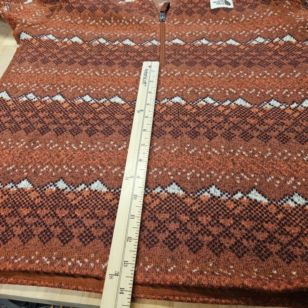 The North Face Brown Patterned Pullover